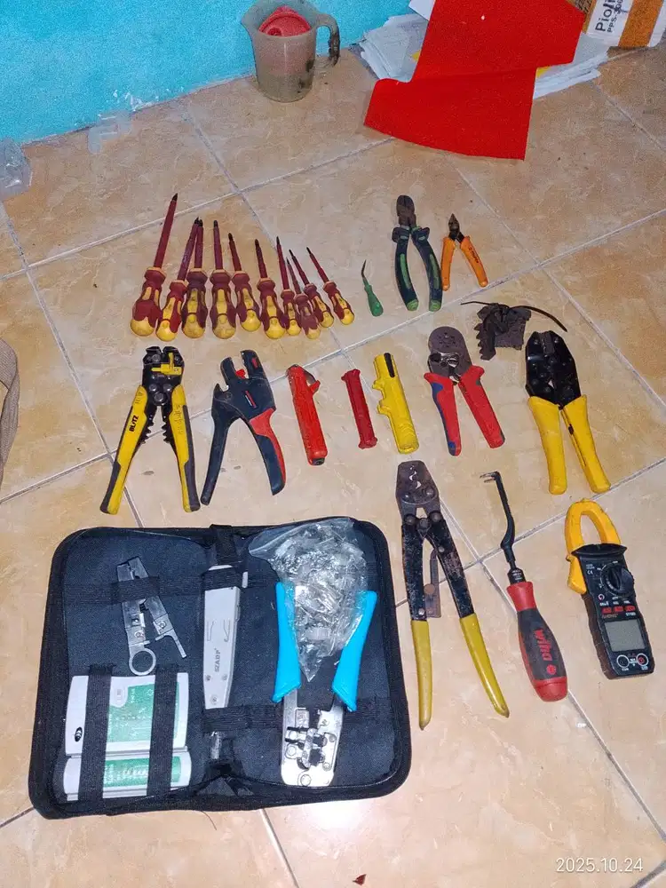 1 set perlengkapan wiring dan terminasi