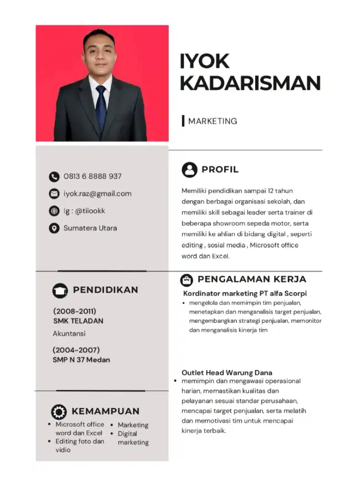 Cari kerja pengalaman banyak