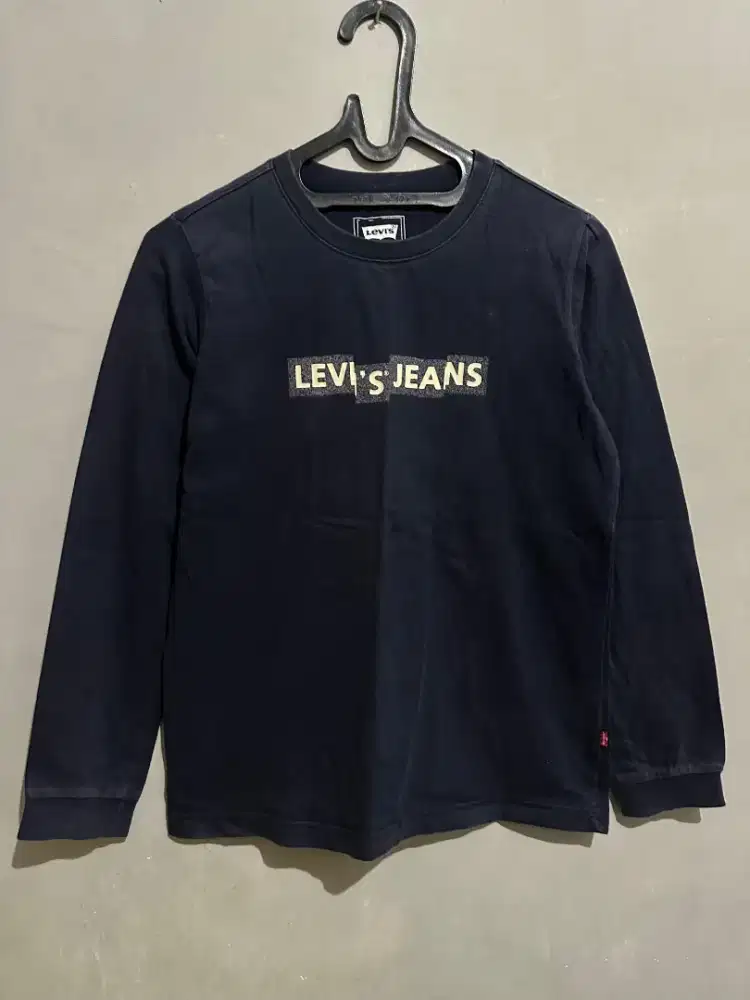 Kaos Lengan Panjang Levis Original 2pcs murah