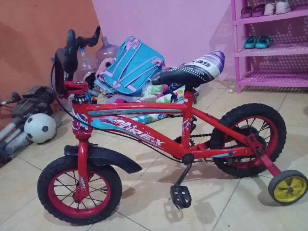 Jual cepet sepeda anak ring 12,usia 2 smpe 5 tahun
