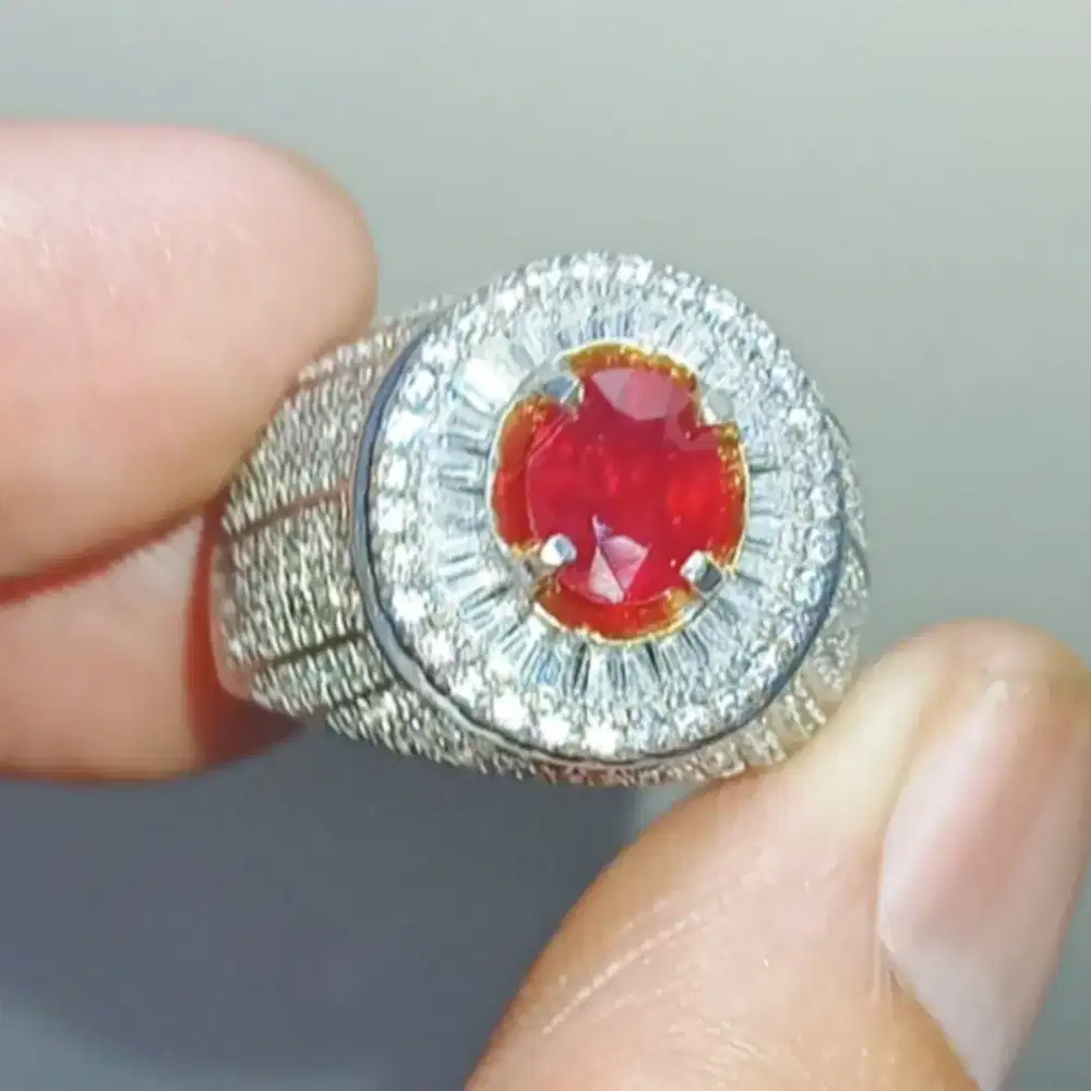Ruby no heat madagaskar 1.48 ct