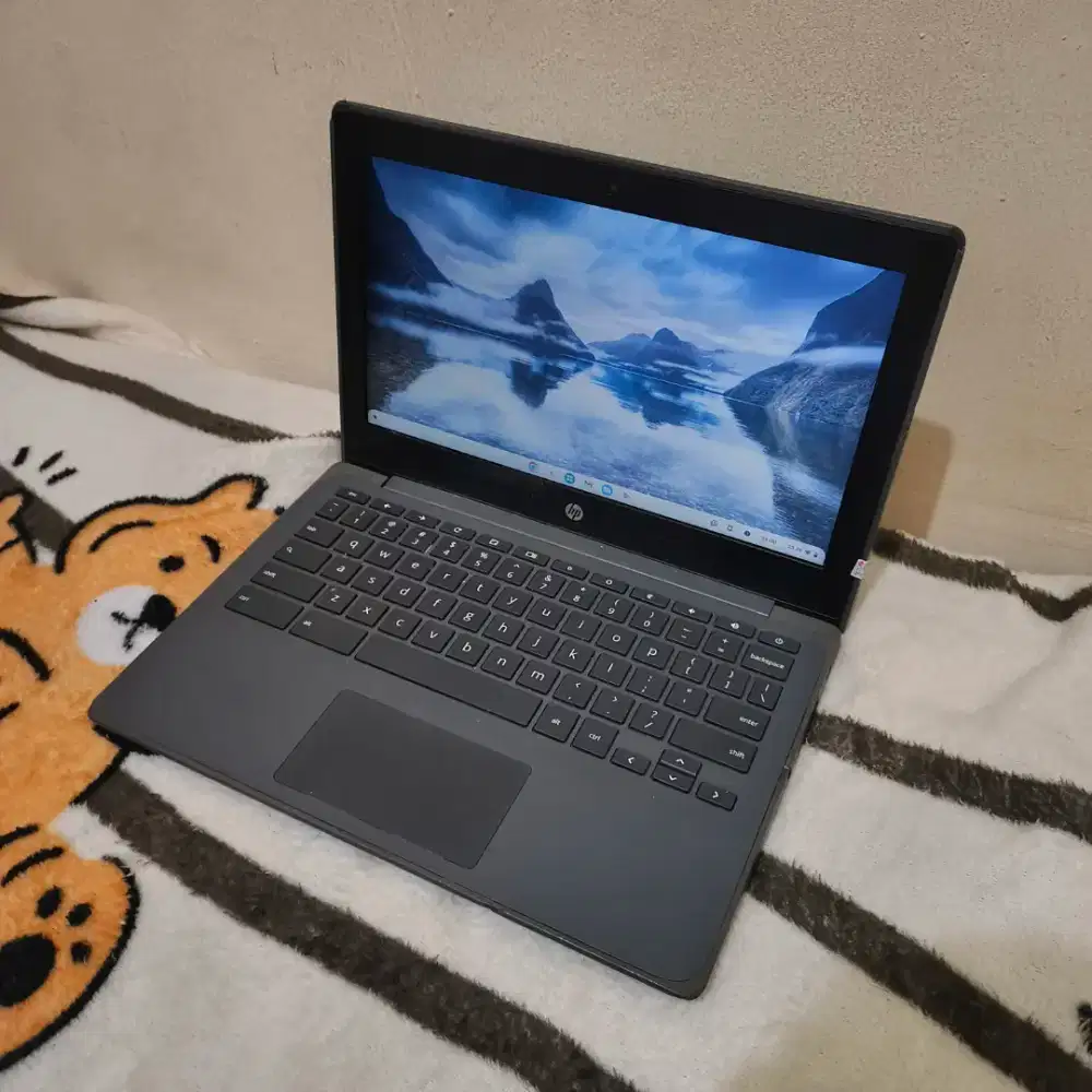 LAPTOP BUAT ROBLOX HP CHROMEBOOK 11 G8 RAM 4GB LAYAR 12 INCH SLIM