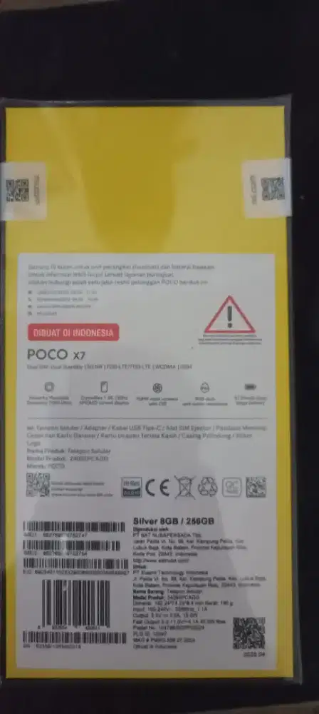 Poco X7 5g 8/256