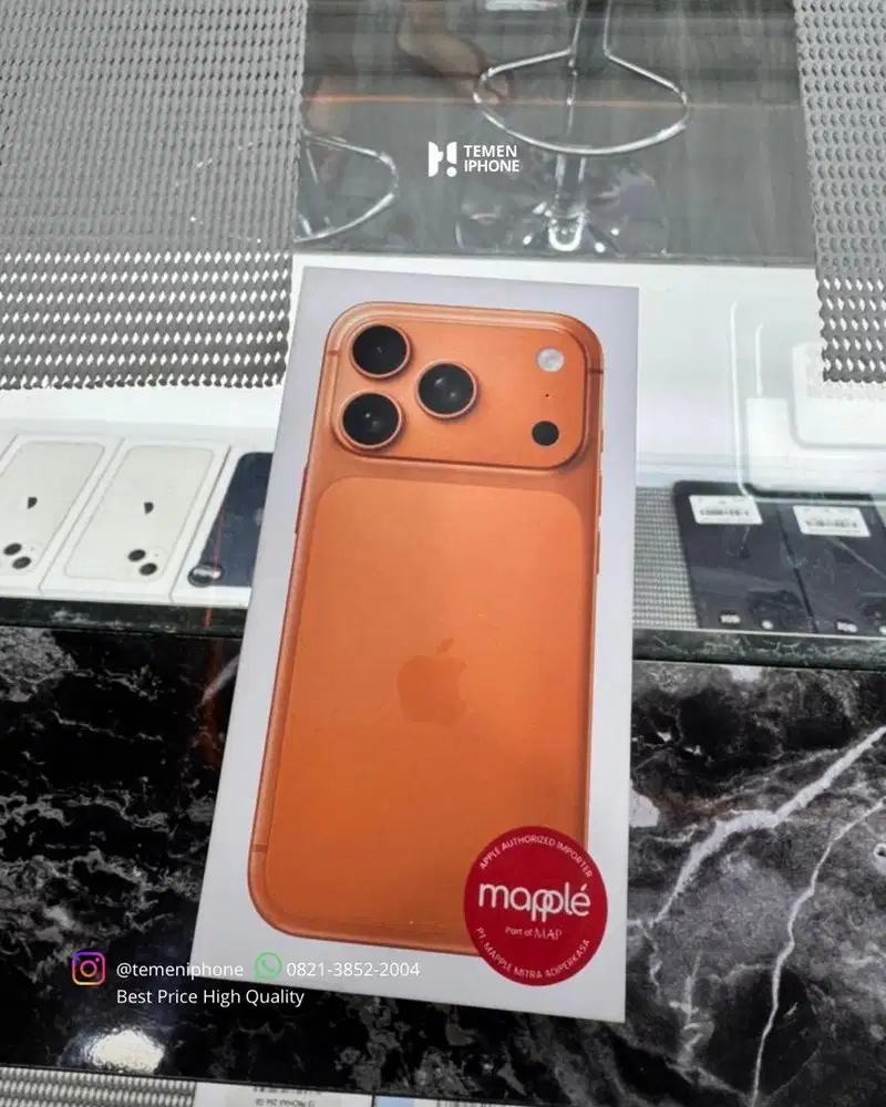 IPhone 17 Pro 256gb New Resmi Segel!