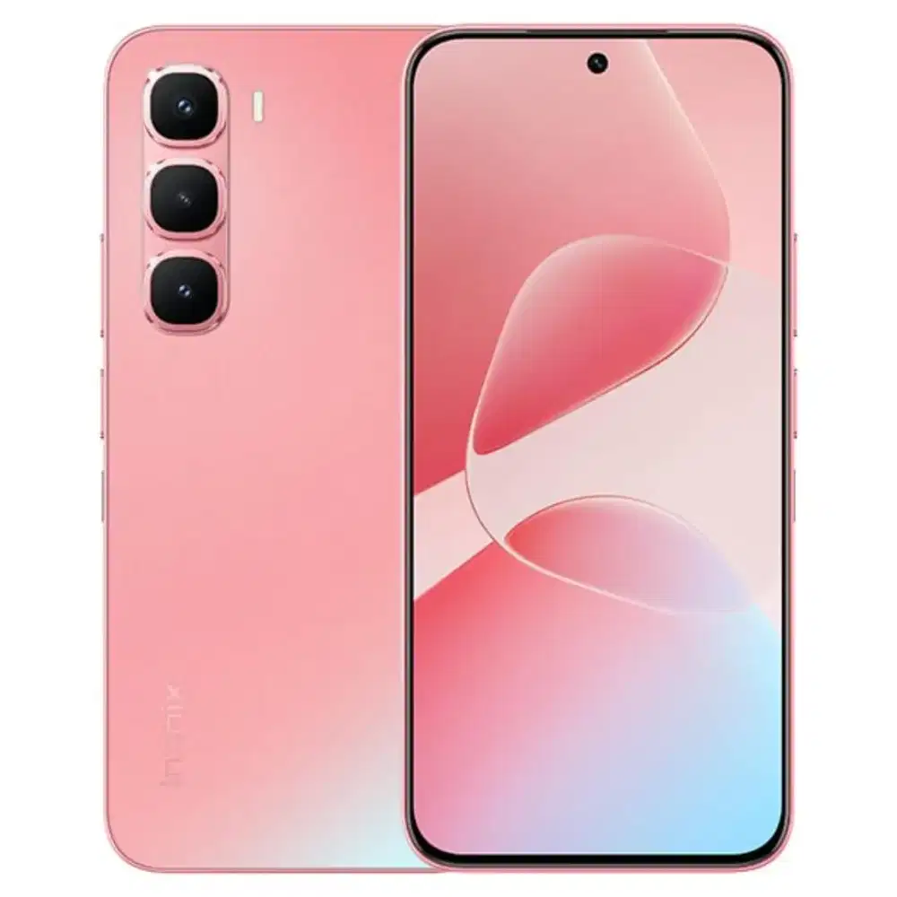 Dijual hp baru Infinix hot 60 pro warna pink. Blm buka segel
