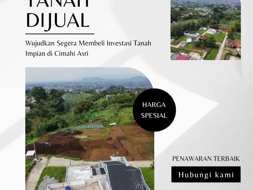10 Menit Dari Rumah ke Alun-Alun Cimahi? Kavling Ini Jawabannya!
