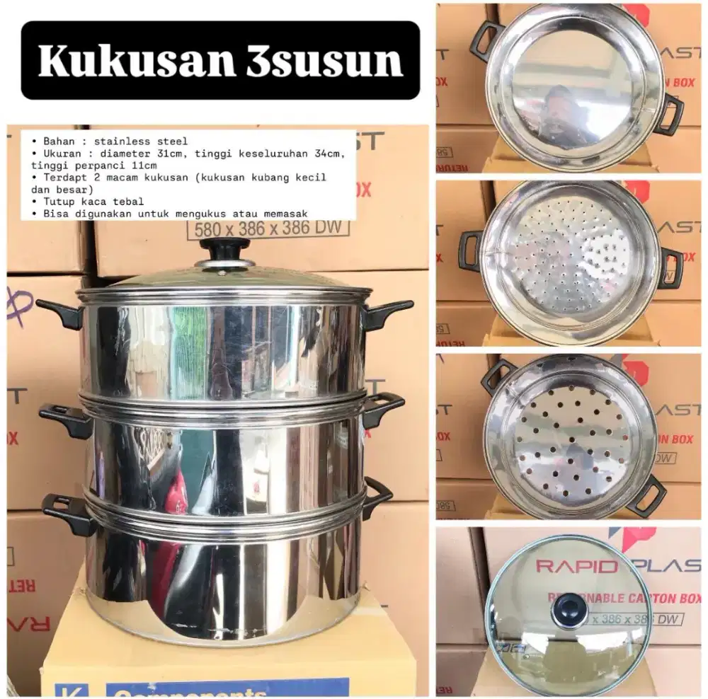 Kukusan 3 susun