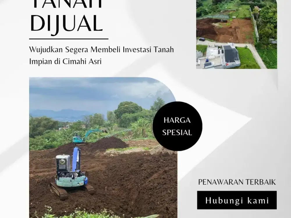 Hanya 0,4 KM! Miliki Kavling di Samping Alam Wisata Cimahi!!