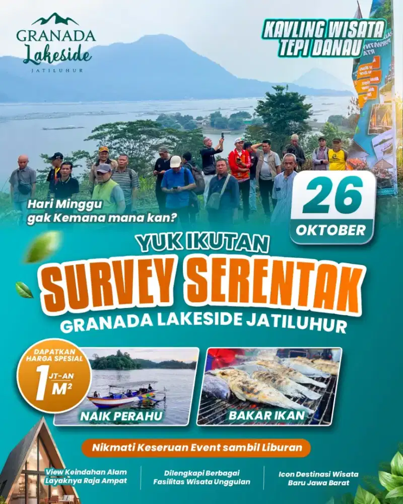 Jual Kavling Siap Bangun di Jatiluhur Purwakarta