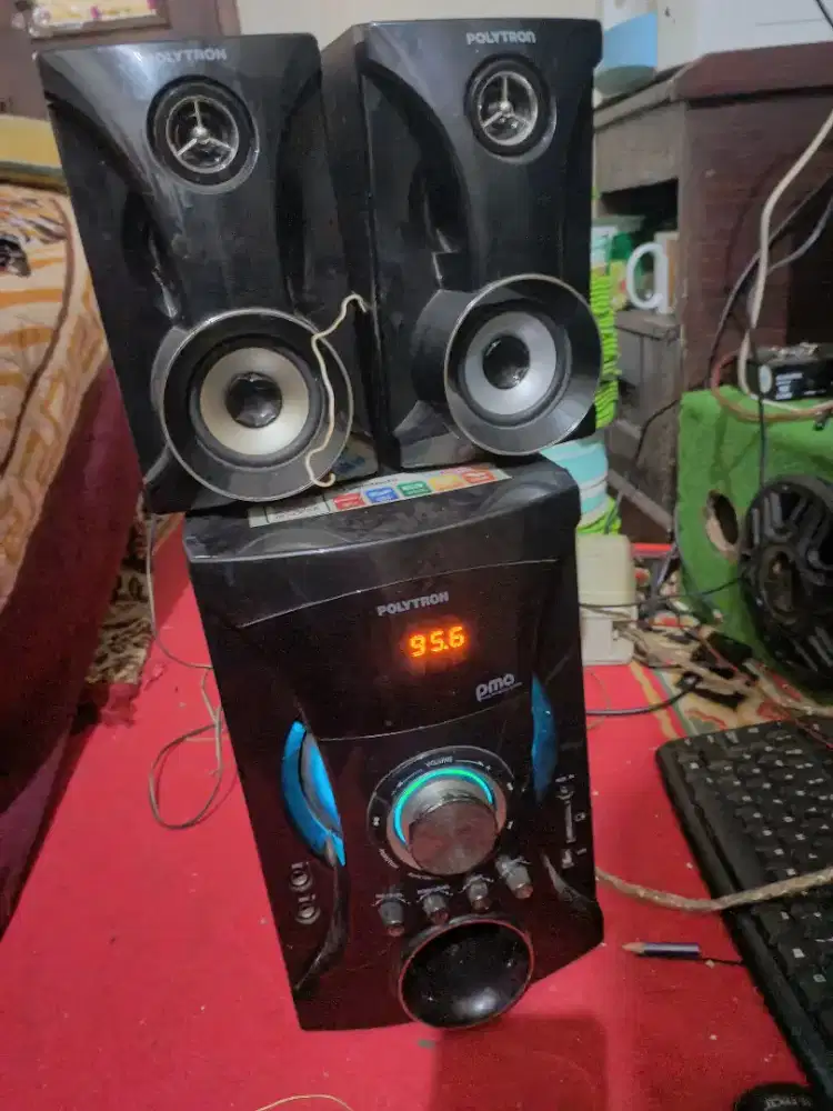 Speaker Polytron PMA 9505 subwafer besar