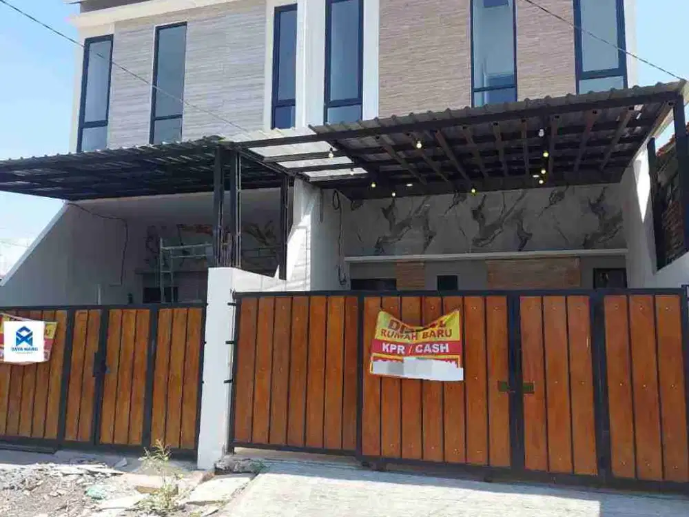 Rumah baru 2,5 lantai dekat Bandara Juanda ready siap huni bisa KPR