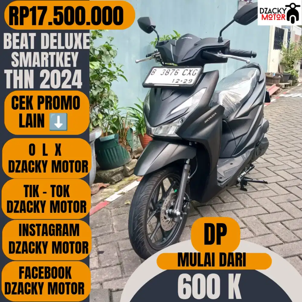 BEAT DELUXE SMARTKEY 2024 SECOND LIKE NEW