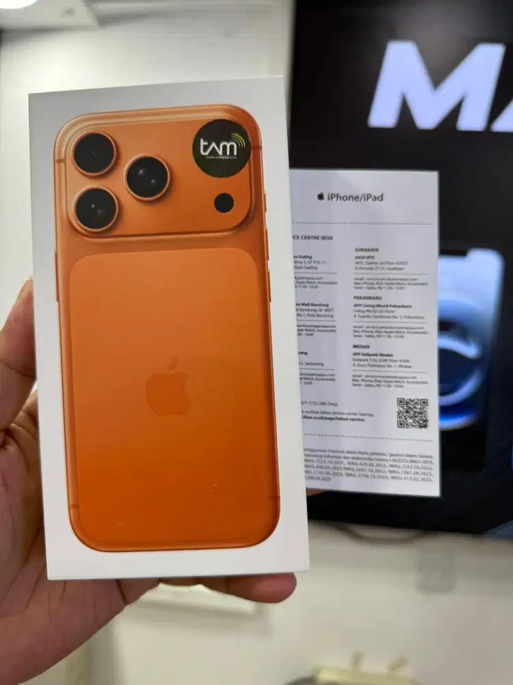 Iphone 17Pro 256GB Garansi Resmi IBOX 1Thn