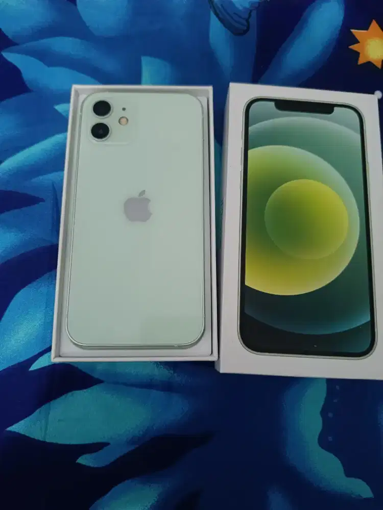 IPHONE 12 BEACUKAI 128GB FULLSET MULUS NO MINUS
