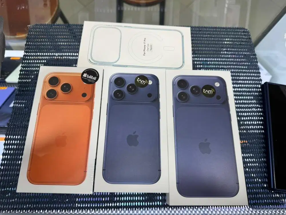 Iphone 17ProMax 256GB New Garansi Resmi IBOx 1Thn