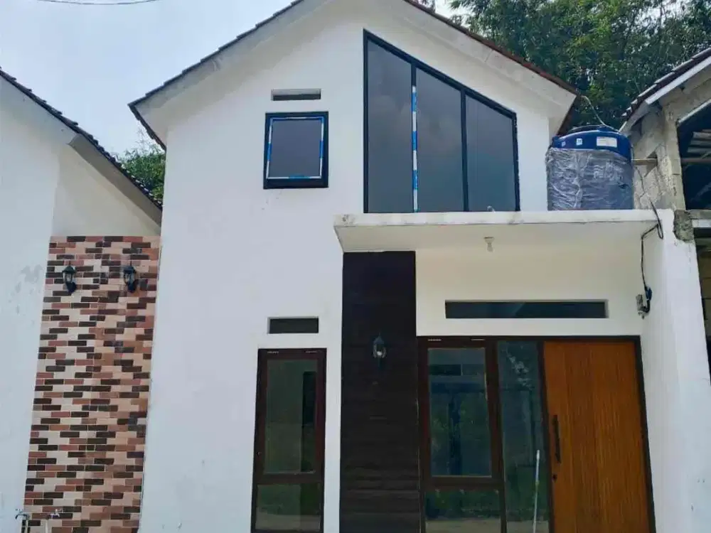 Dijual Rumah Modern dengan Mezzanine Cantik Harga di Bawah 500 juta