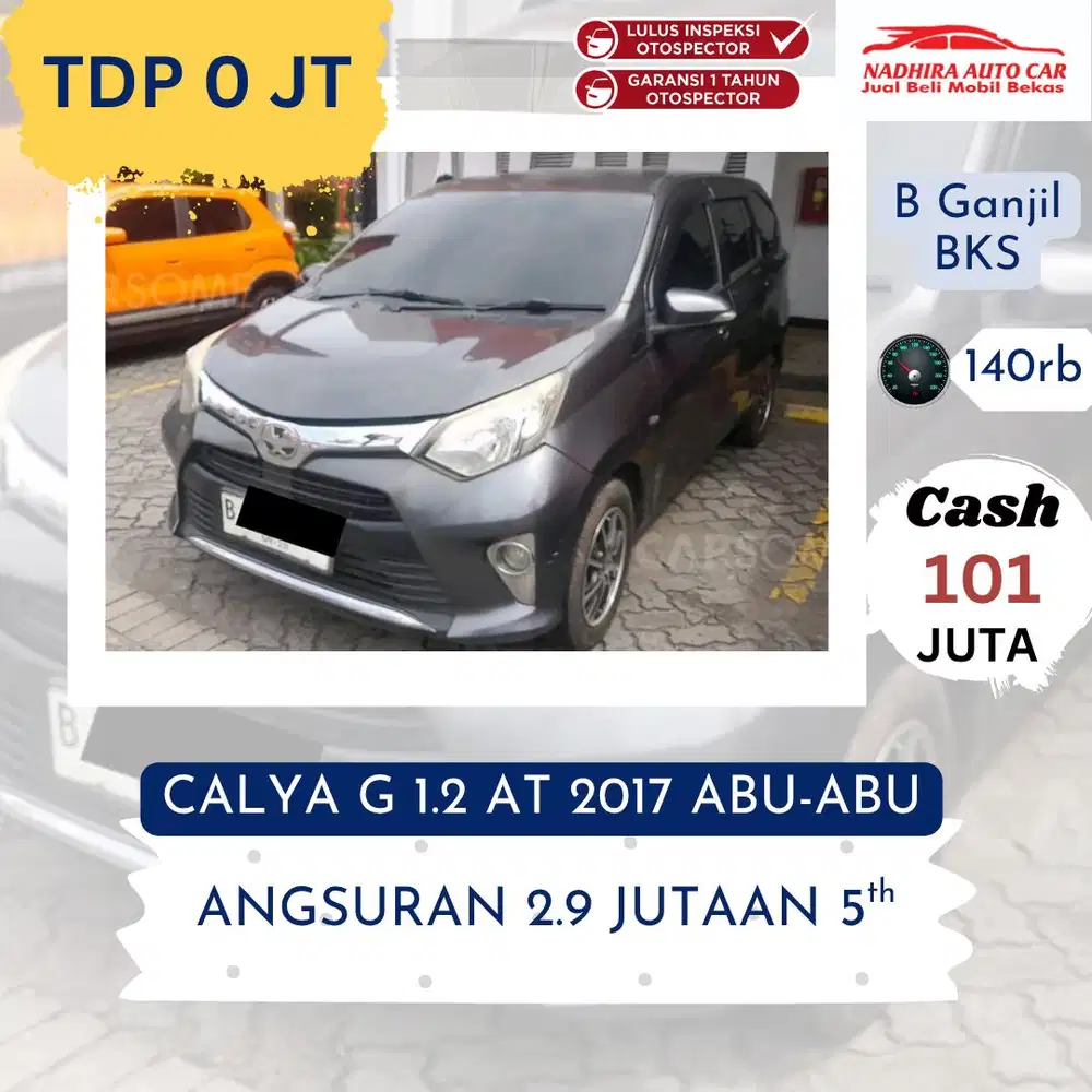 Toyota Calya 2017 Bensin