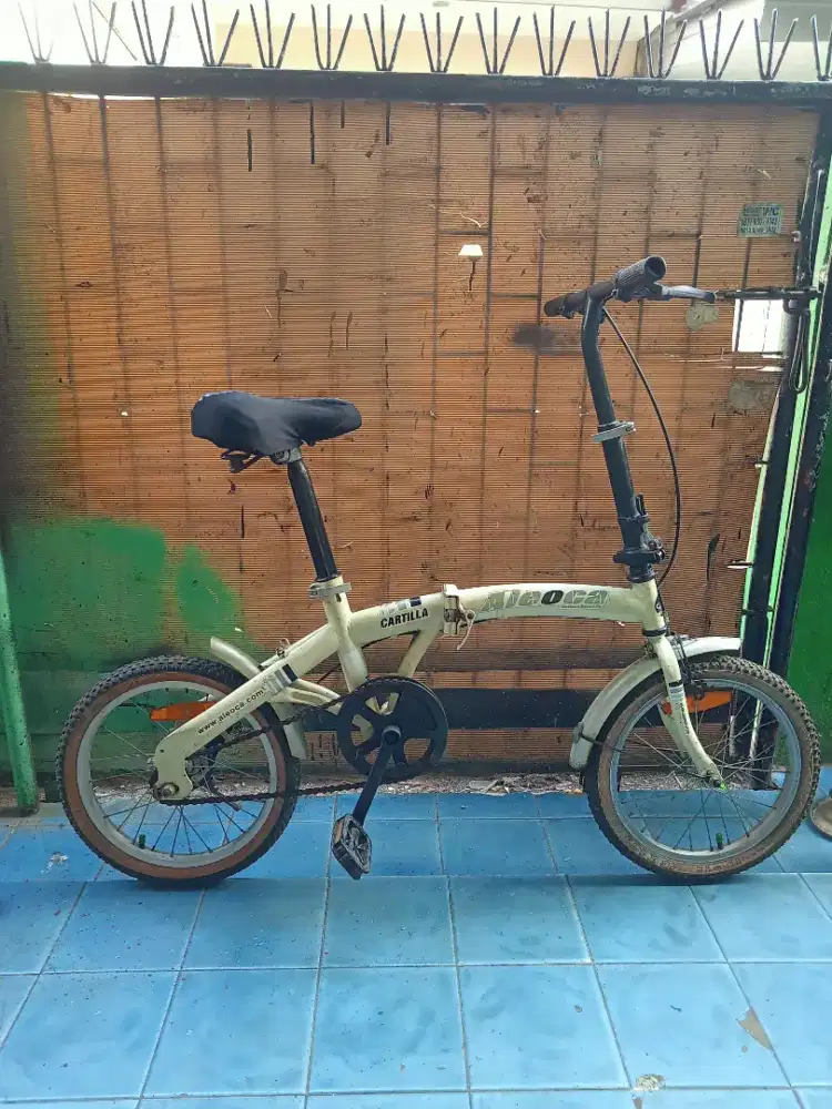 Sepeda lipat aleoca UK 16
