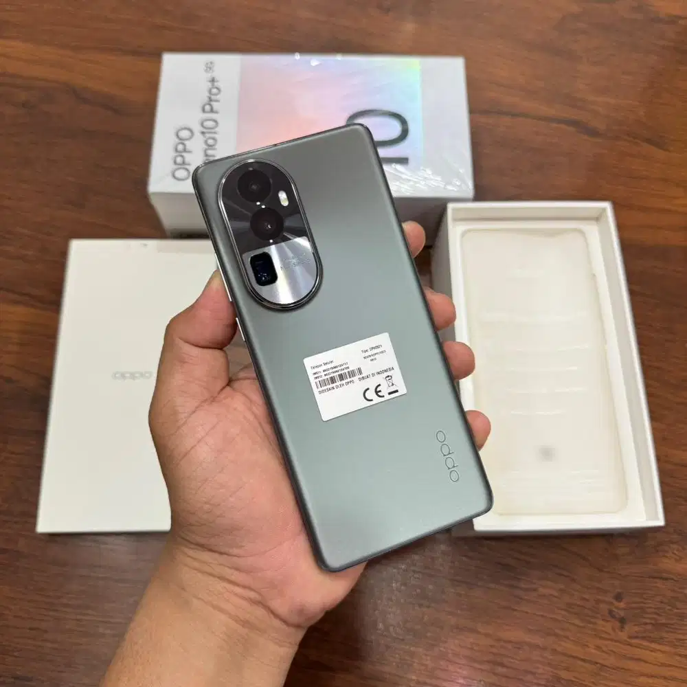 oppo reno 10 pro plus ram 12/256gb abu metalic