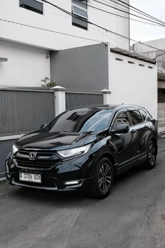 Honda CRV Prestige Turbo 2017 ke 2018 hitam bandung CR-V