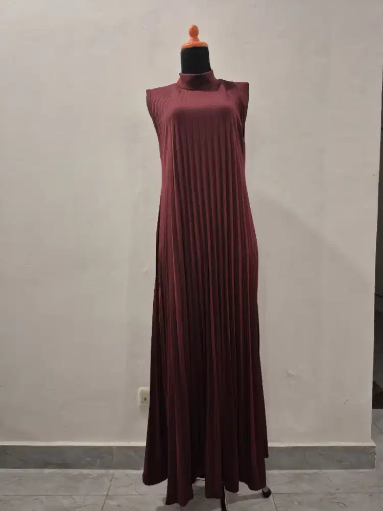 Thrifting / baju second maxi dress pesta
