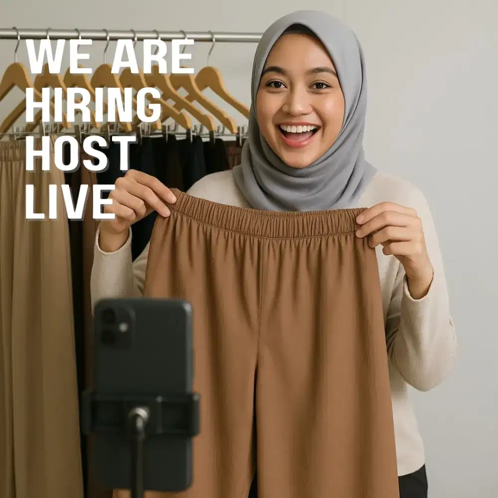 DICARI HOST LIVE TIKTOK