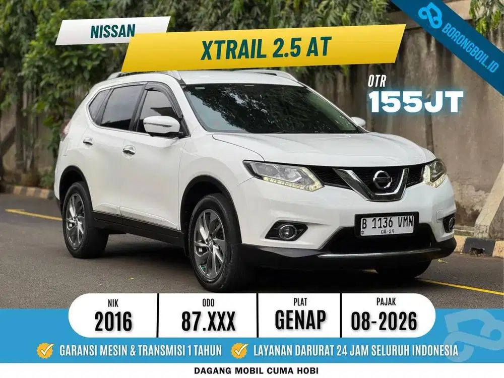 Nissan Xtrail 2.5 2016 AT ( km 80 Rb an )