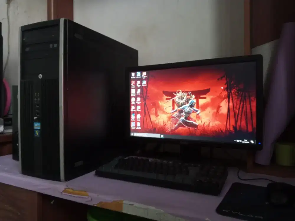 Pc branded intel core i5 + ram 12gb + monitor 19inch