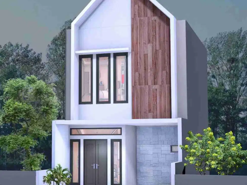 Rumah 2lt 600jutaan free biaya dkt tol lrt cibubur