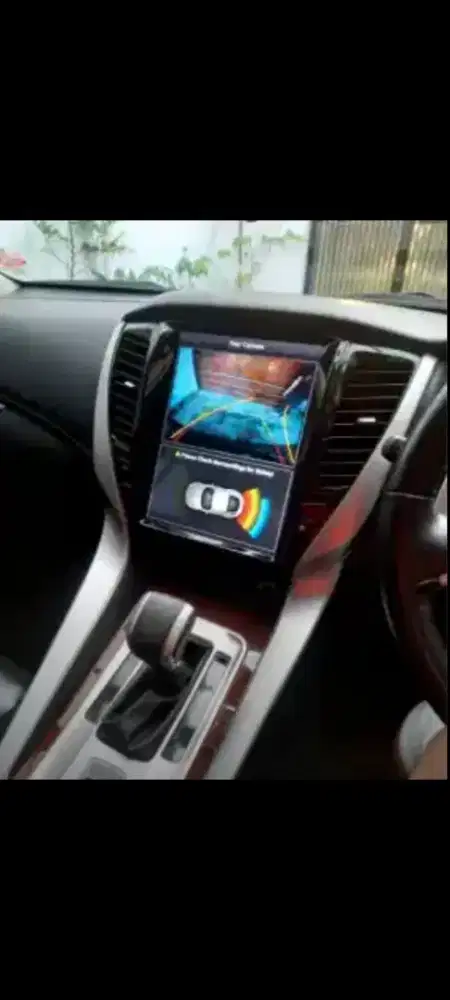 Audio model tesla untuk Pajero sport