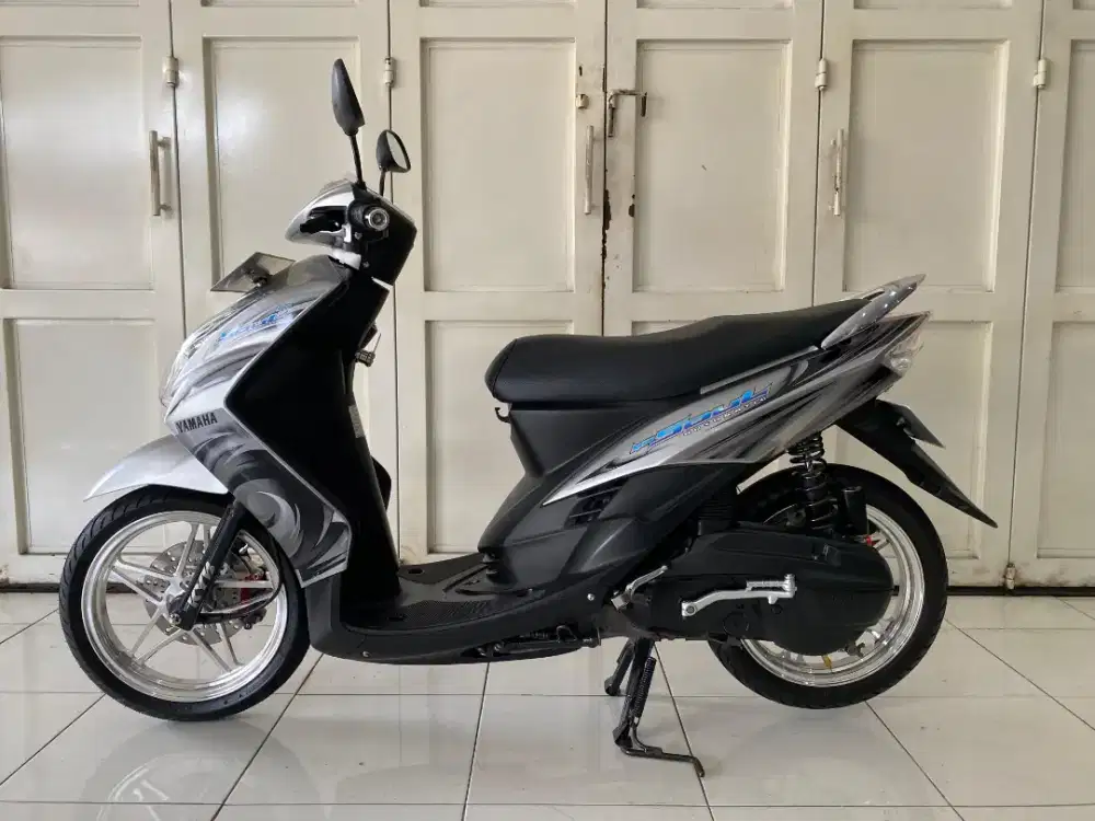 Yamaha Mio Soul 14D Karbu Silver Tahun 2008 Restomod Istimewa Terawat!