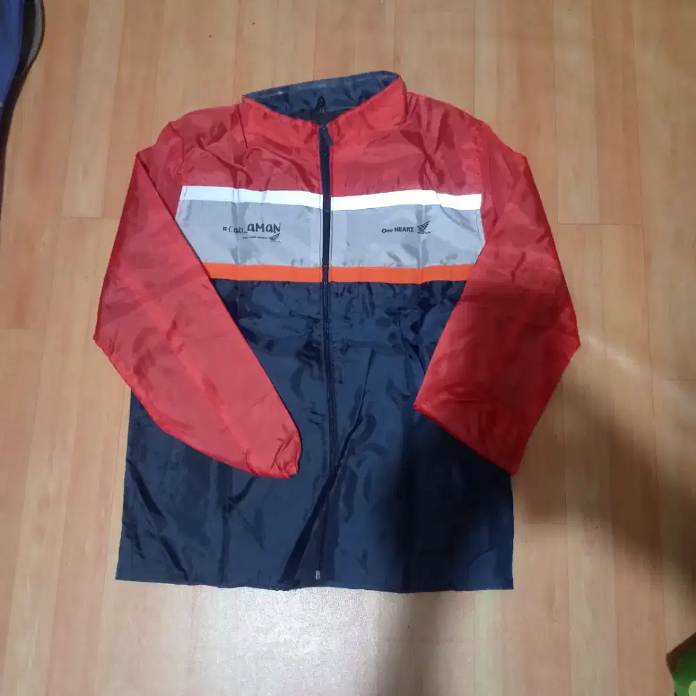 Jaket parasit motor,baru.nego