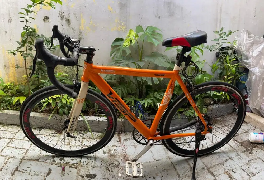 Sepeda road bike fixie united