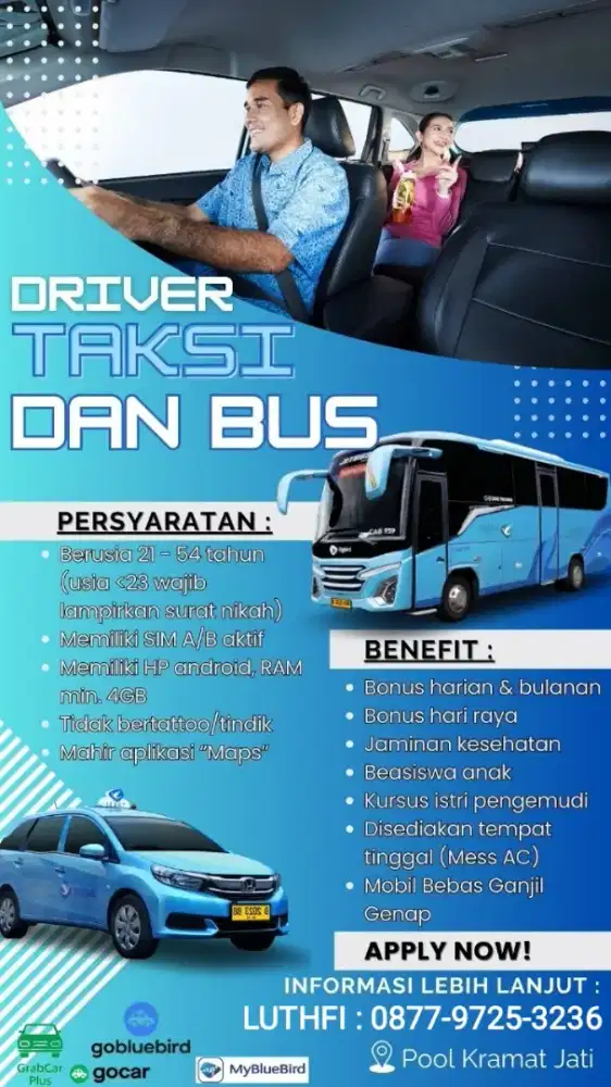 LOKER DRIVER JAKARTA TIMUR