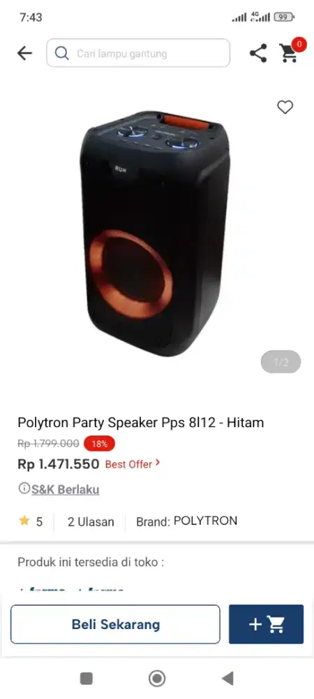 Speaker polytron party