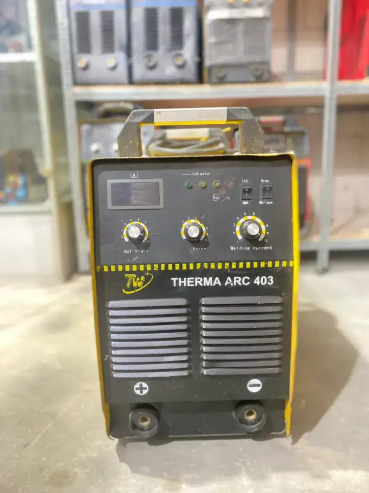 MESIN LAS BEKAS MMA 400A THERMAWELD LAS LISTRIK INVERTER SECOND 3 PHAS