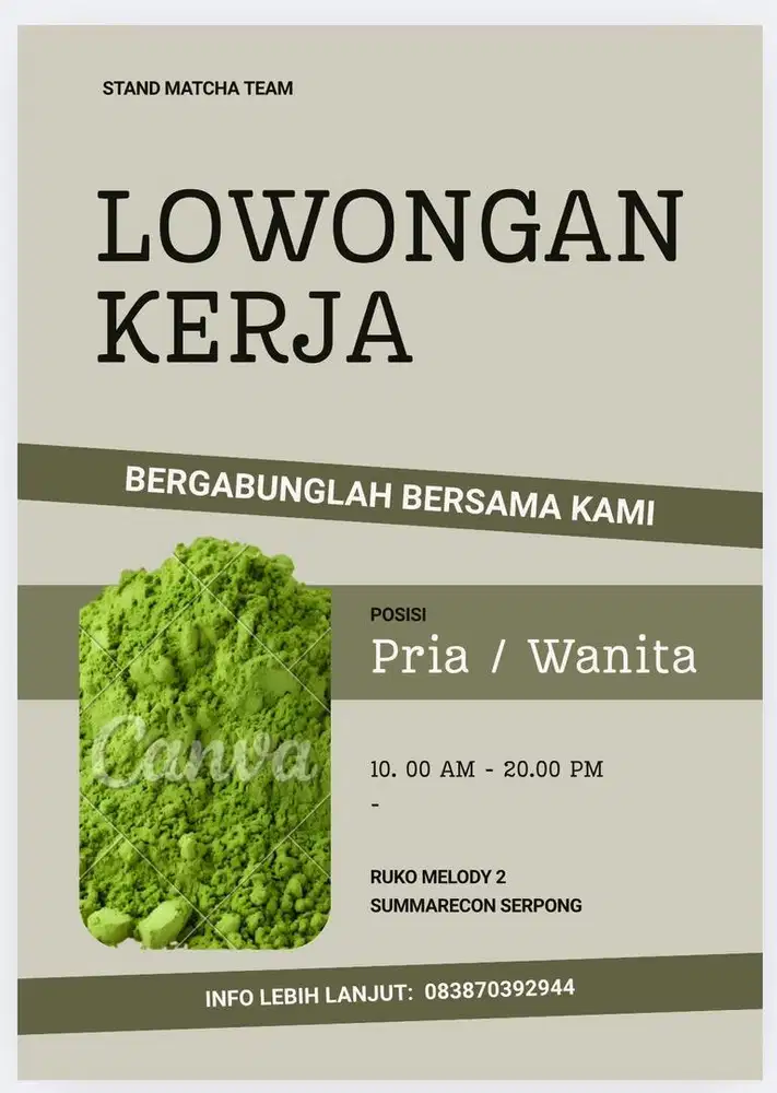 Lowongan Kerja Segera