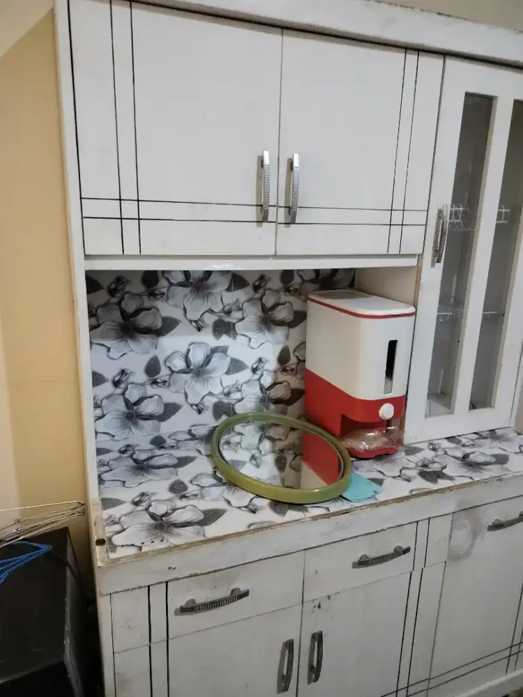 Dijual rak piring 3 pintu model terbaru