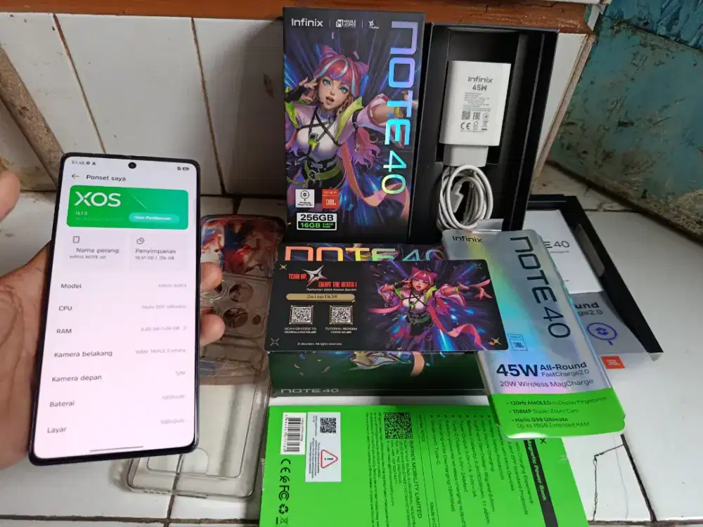 Infinix note 40