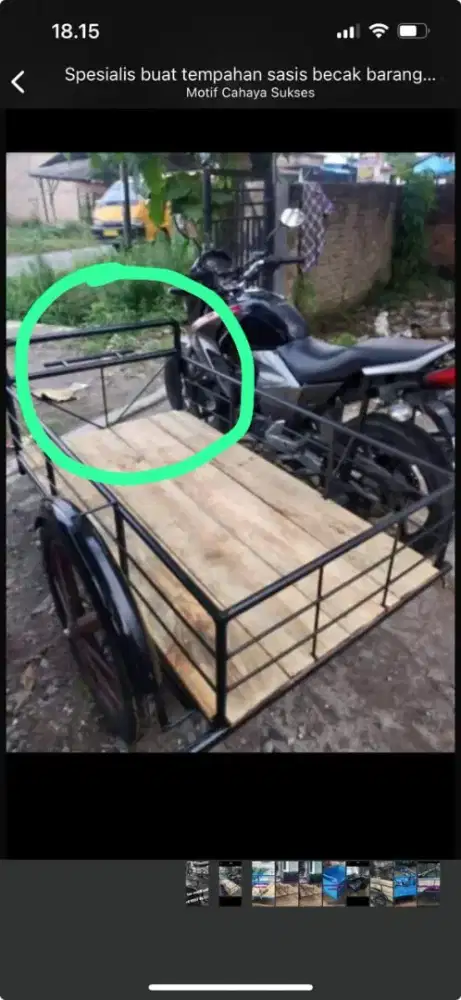 Spesialis buat trmpahan sadis becak brng