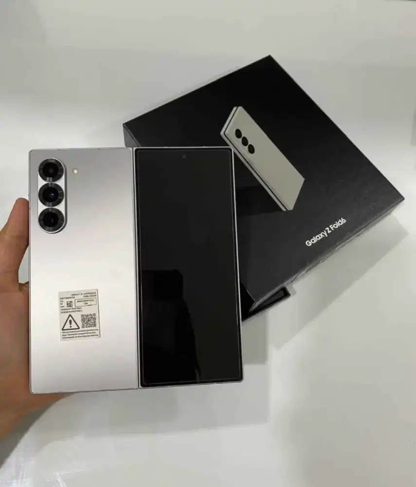 Samsung Z Fold 6 5G 12/256 Resmi Mulus tt ok