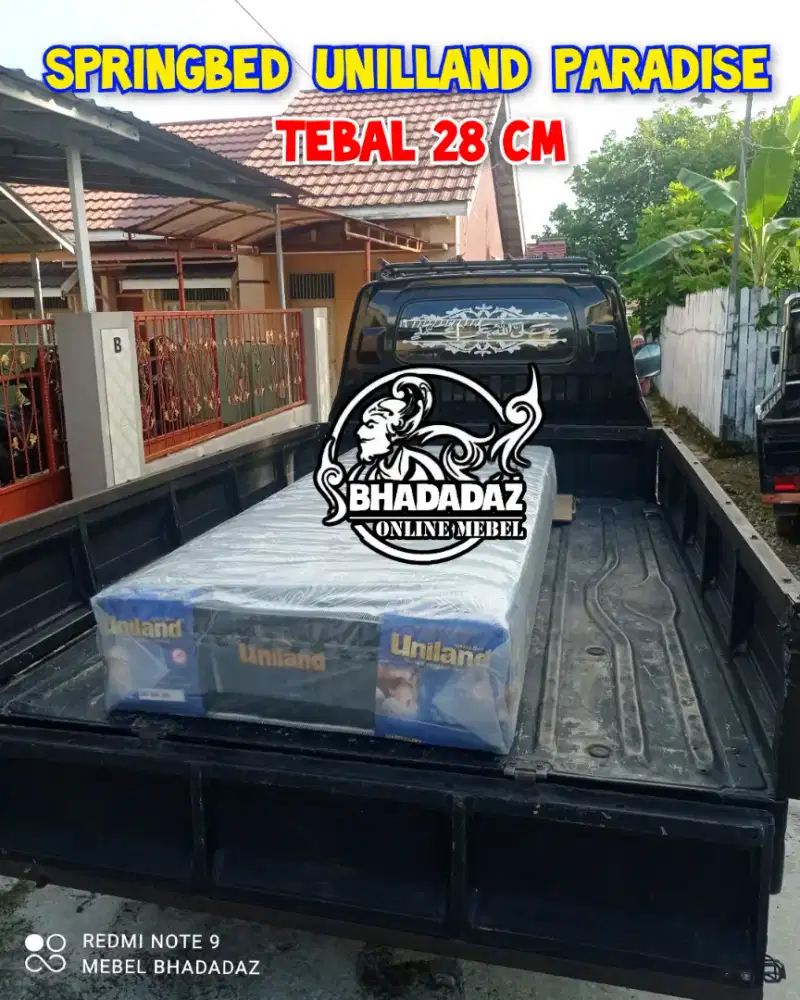 Springbed Unilland Paradise Uk Single