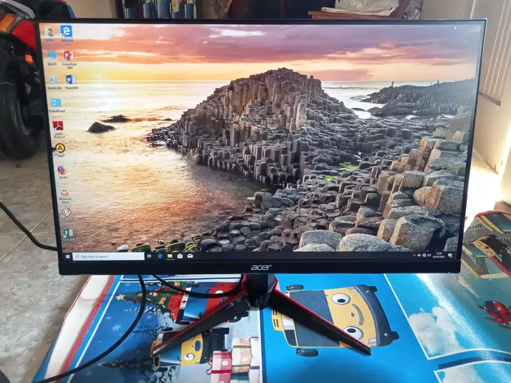 JUAL LED MONITOR 24INCH IPS 180HZ FRAMLESS BORDERLESS FHD HDMI