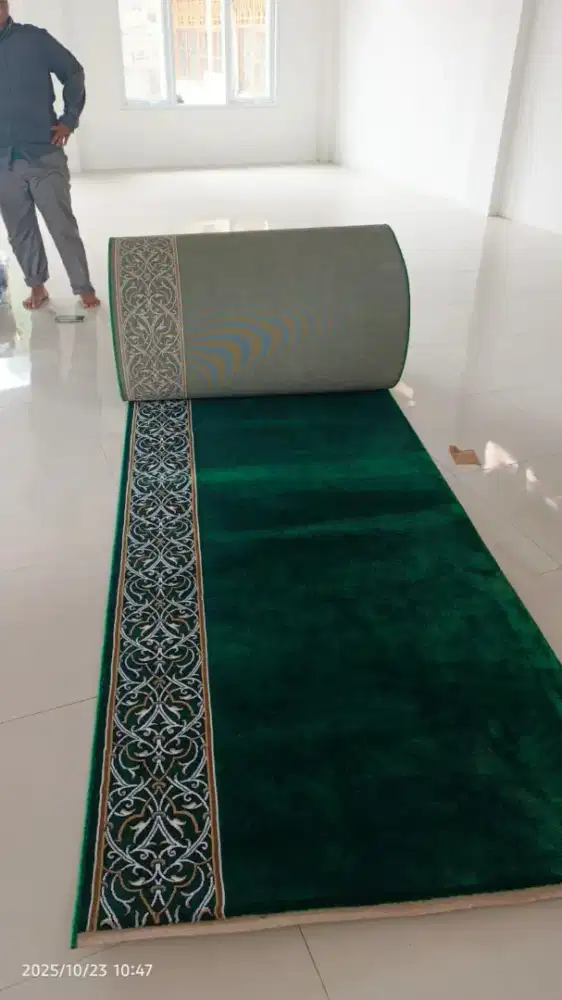 Jual Karpet Masjid Free Potong dan Obras