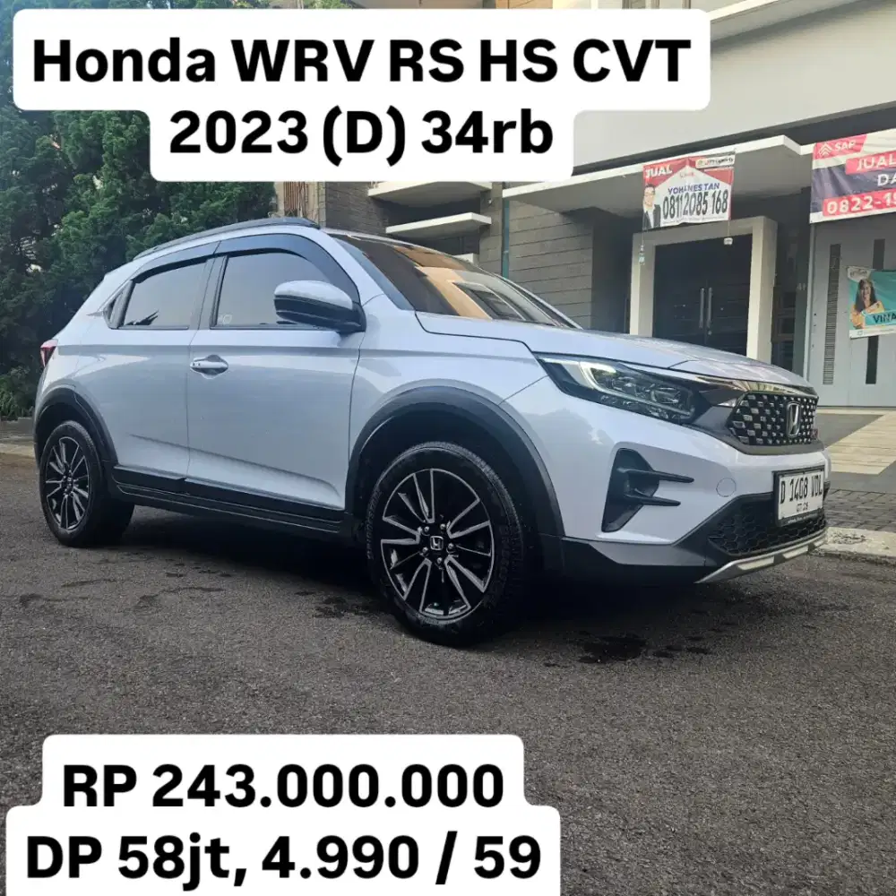 Antik KM 34rb.. Honda Wrv RS Sensing 2023 (D)