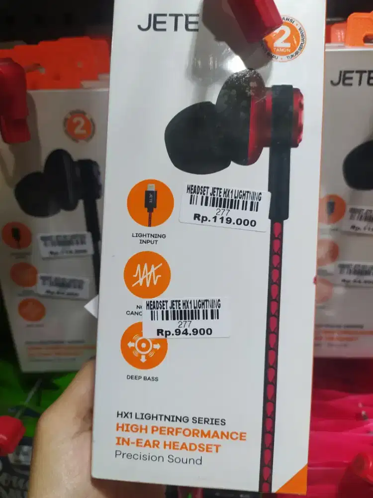HEADSET JETE HX1 LIGHTNING