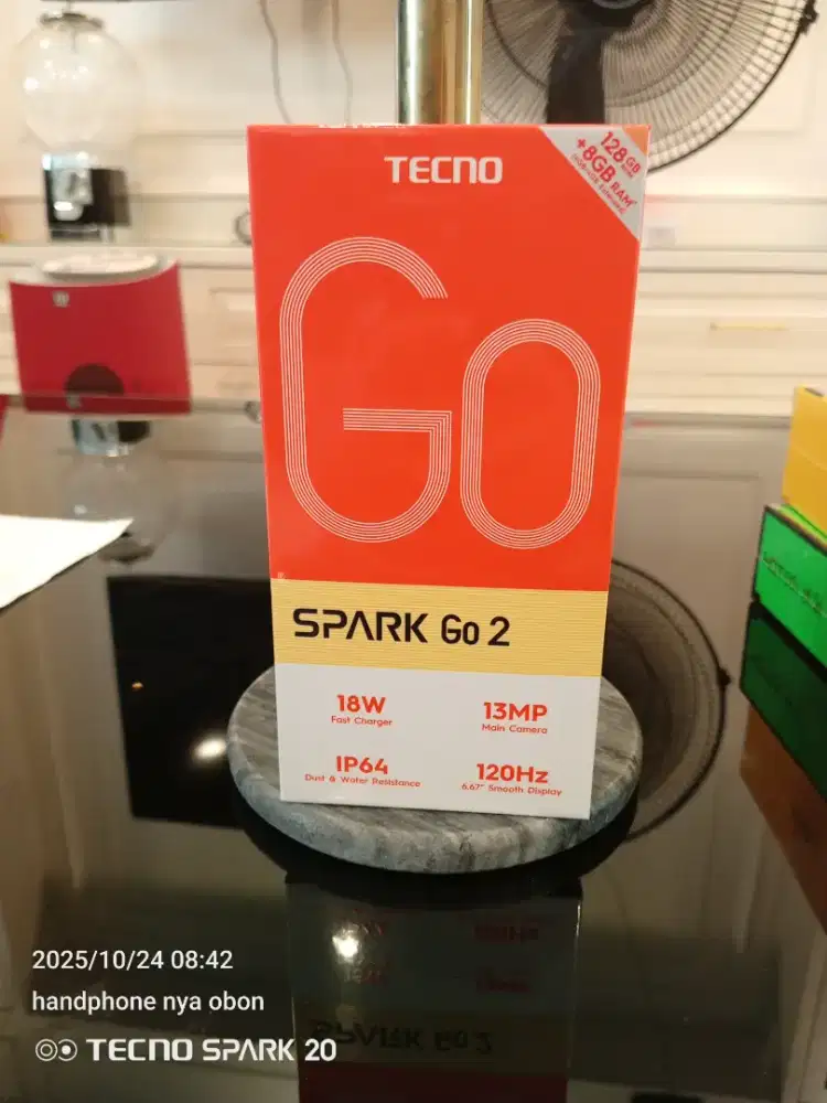 Jual cepat Baru Tecno spark go 2 8/128