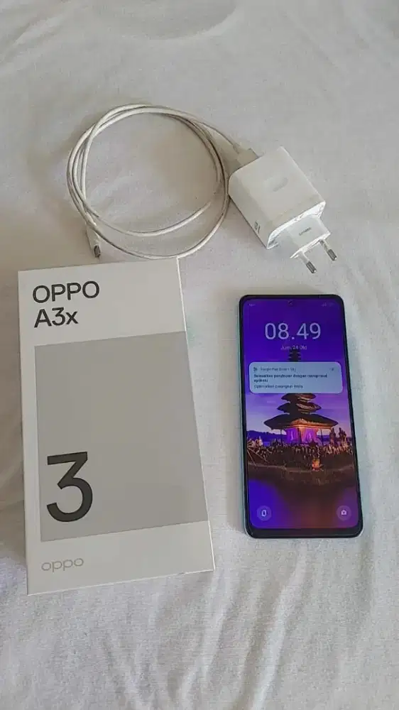 OPPO A3x  warna biru