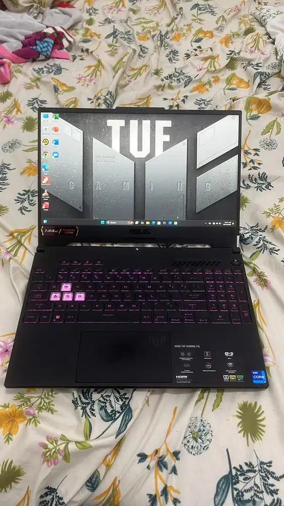 Asus tuf f15 fx507 intel core i7-12700h vga rtx 3050 4gb ram 16gb