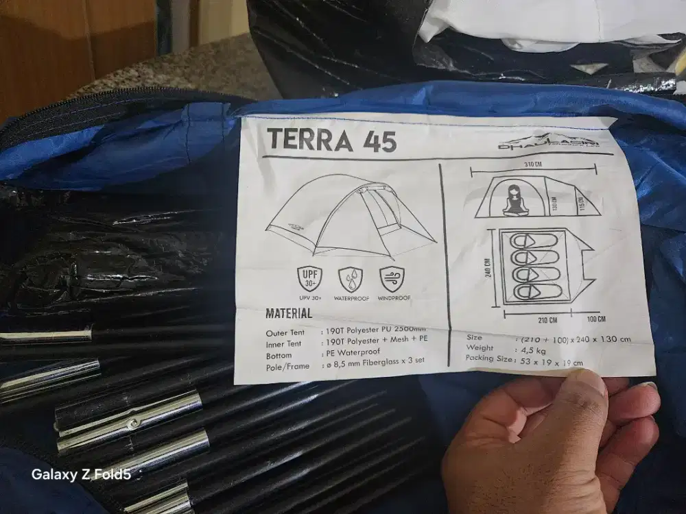 Tenda  for dijual